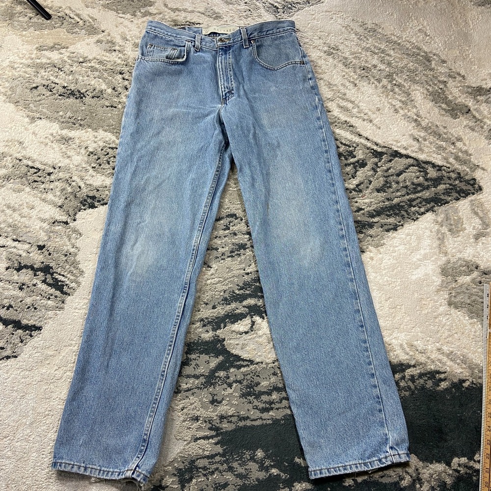 Vintage Arizona Jeans Mens 34x34 Blue Denim Cotton Non Stretch Baggy Y2K 2004‎